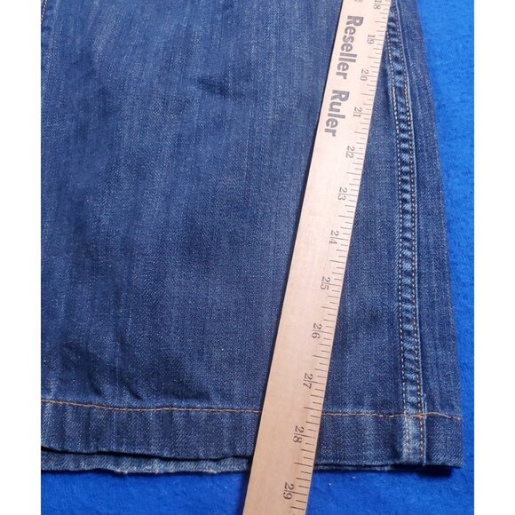 Vintage ANTIK DENIM Men's Jeans Button Fly Blue Jeans Metal studs  Size 42 - Picture 16 of 16